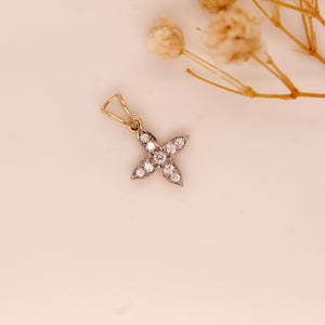 Floral Diamond Pendant