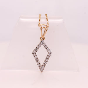 Diamond Kite Pendant 0.21 ct