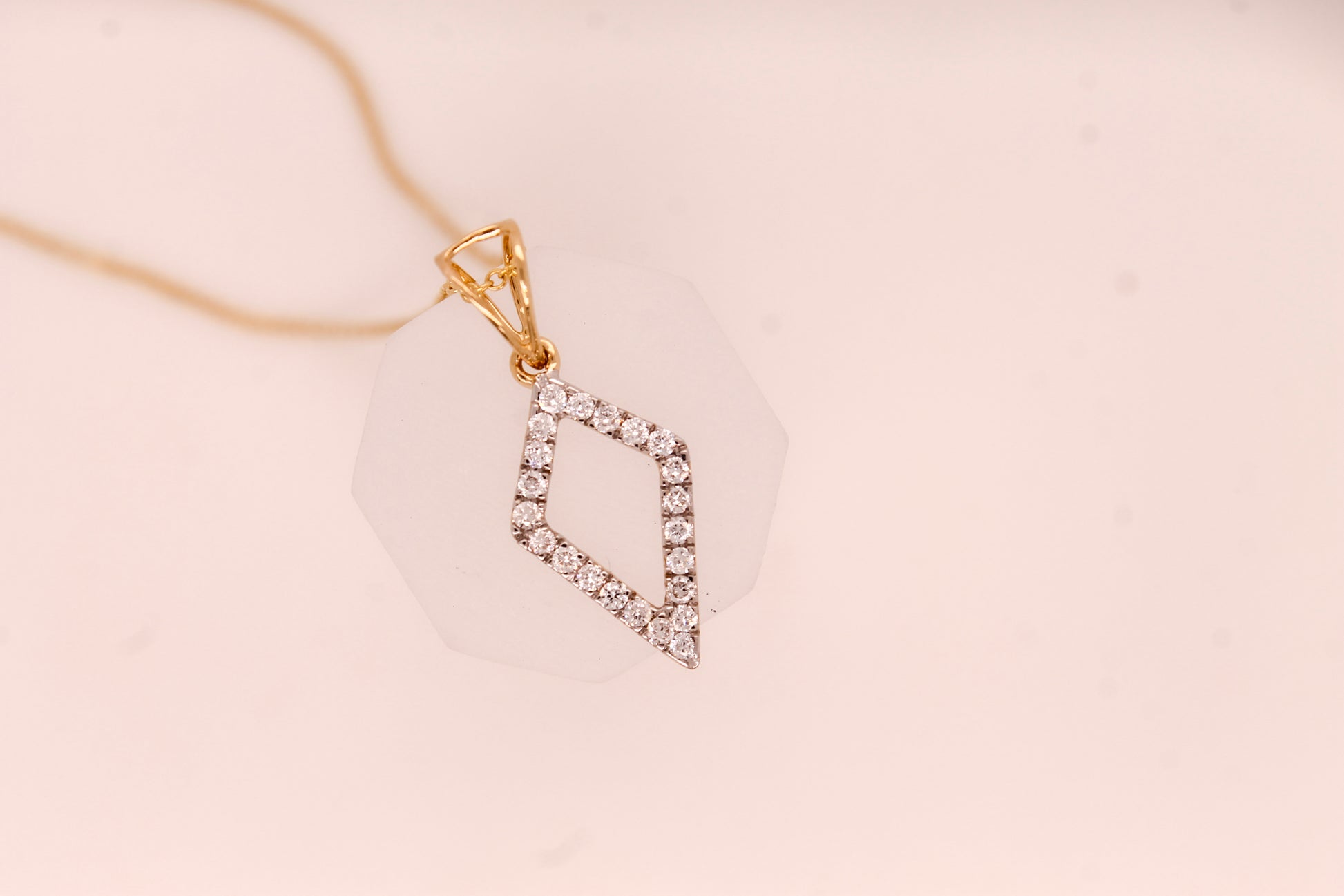 Diamond Kite Pendant 0.21 ct