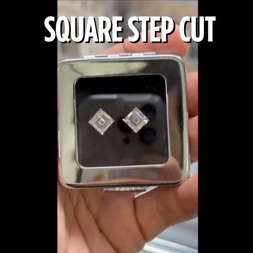 Square Step Cut Diamond