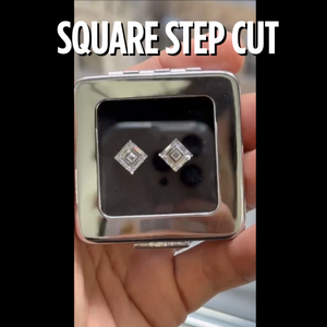 Square Step Cut Diamond