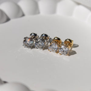 Lab-Grown Diamond Stud Earrings