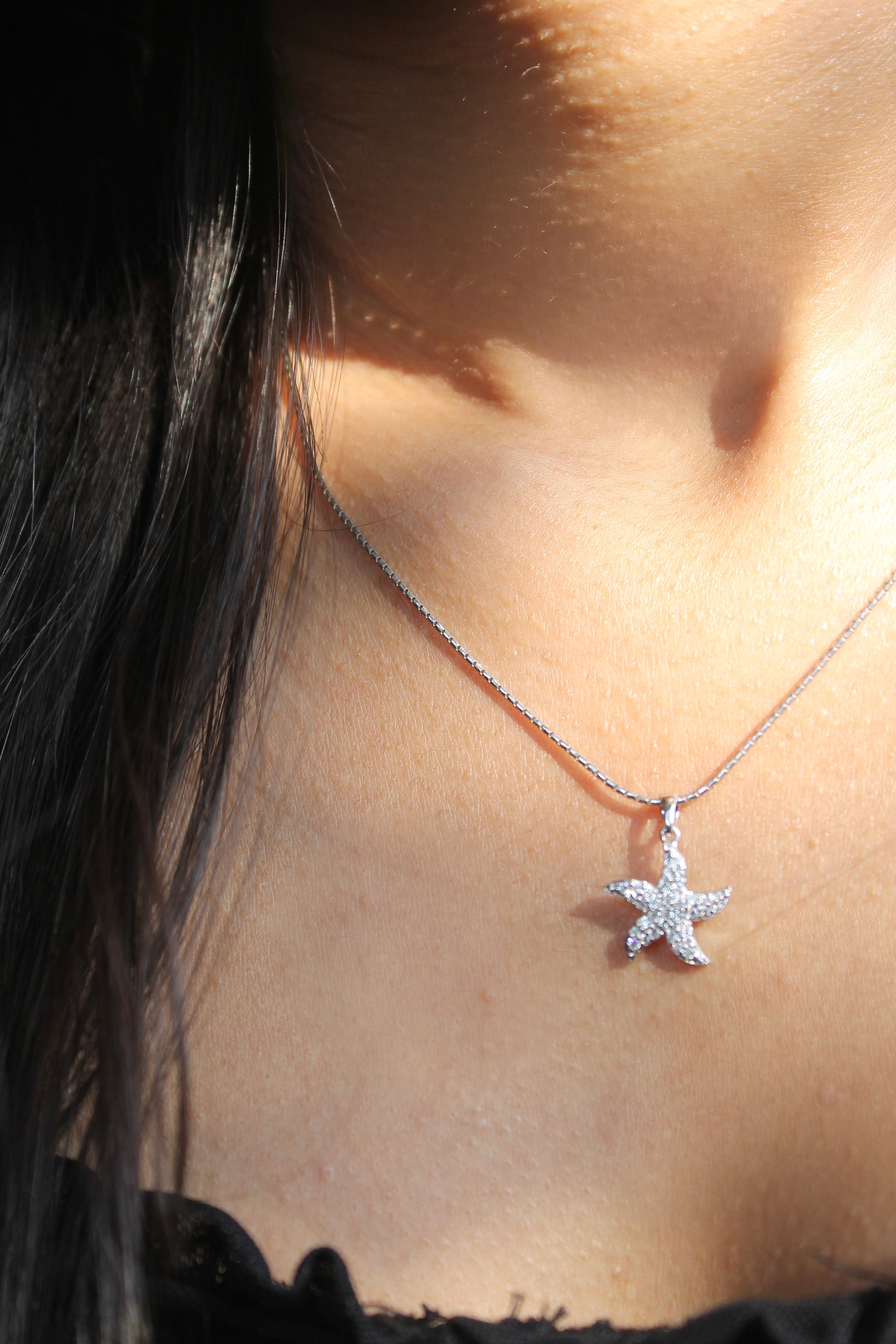 Diamond Starfish Pendant 0.25 ct