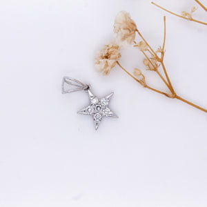 Diamond Star Necklace 0.27 ct