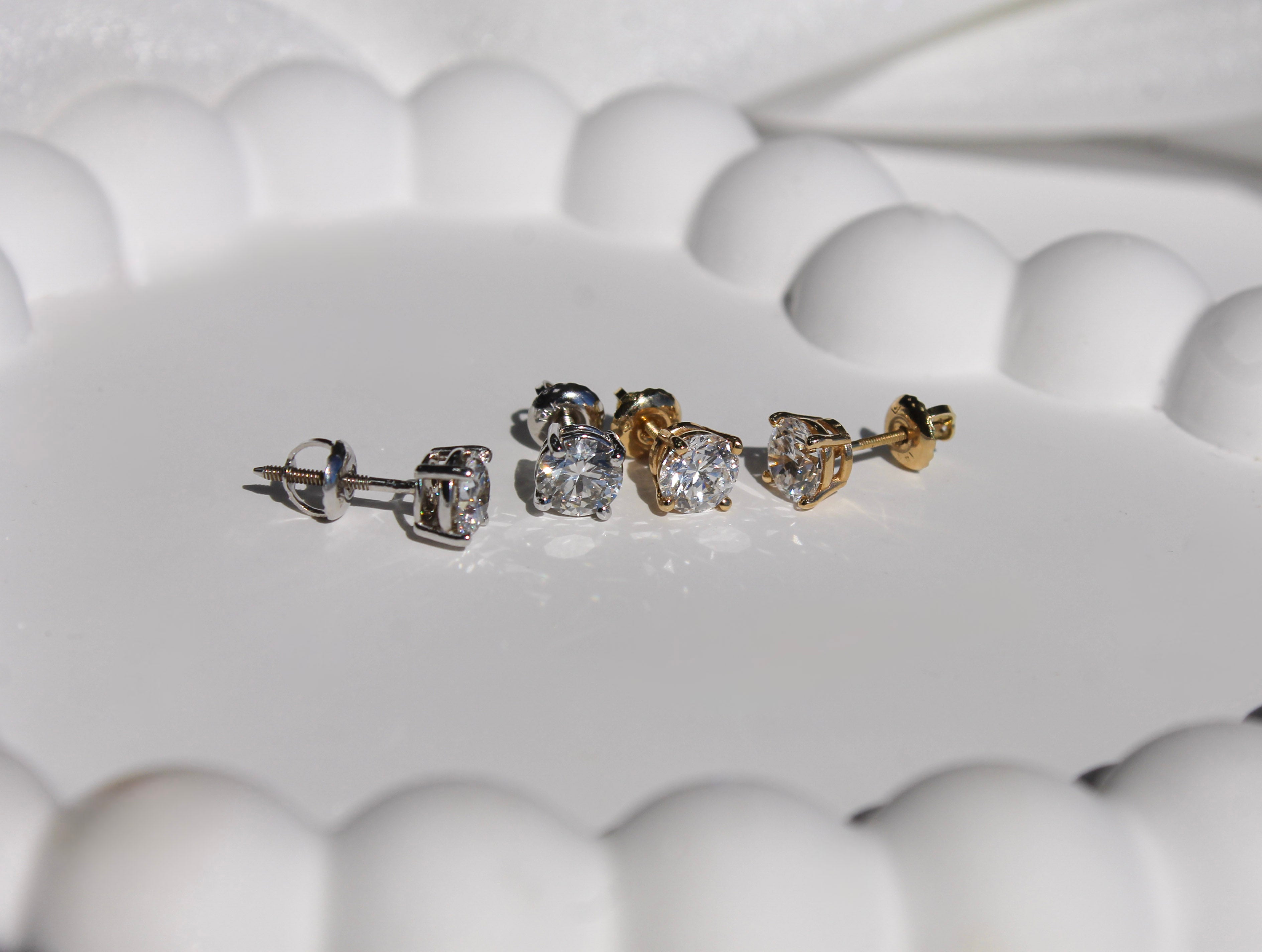 Lab-Grown Diamond Stud Earrings