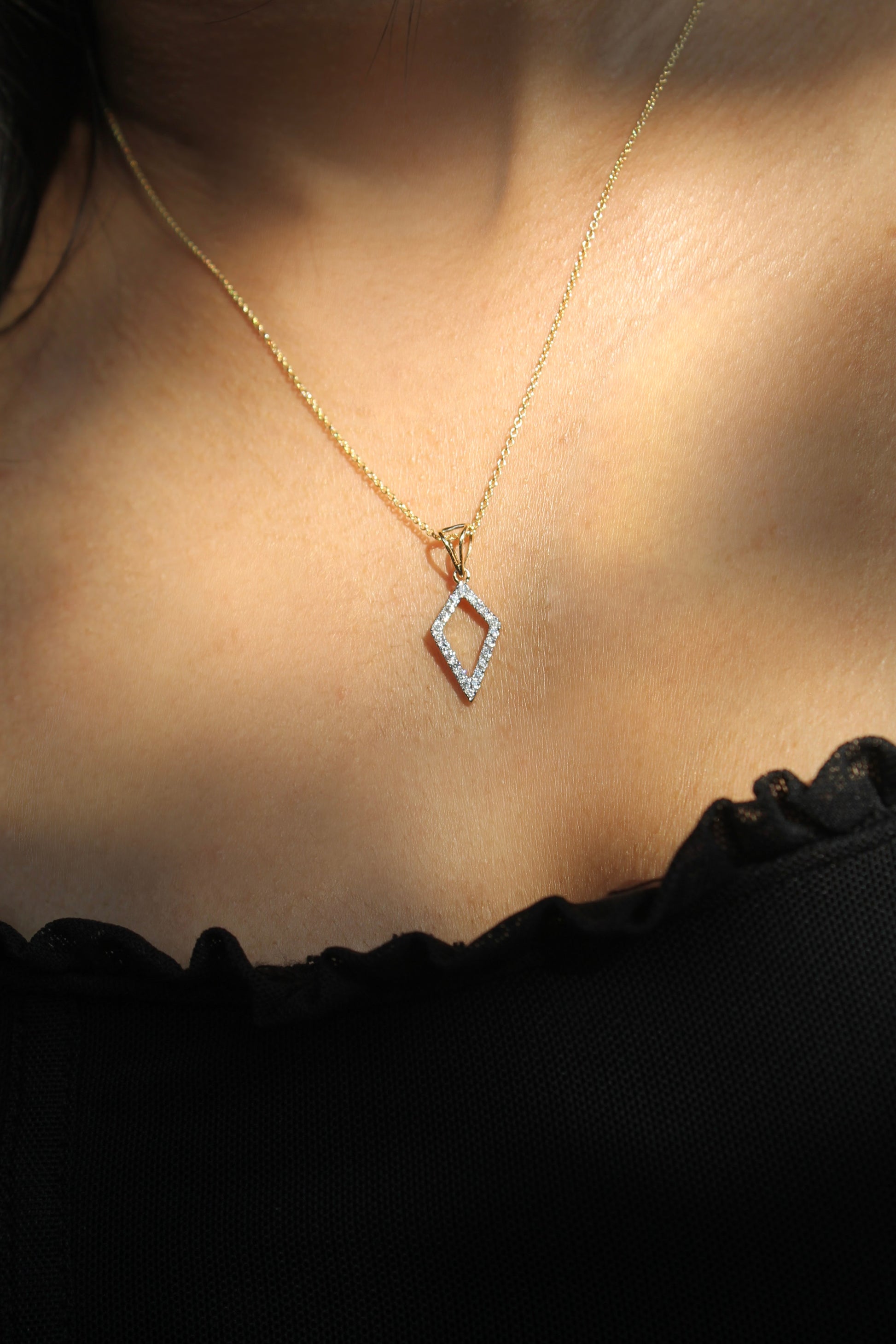 Diamond Kite Pendant 0.21 ct