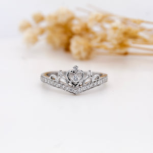 Diamond Crown Ring 0.23 ct