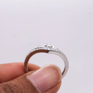 Diamond Crown Ring 0.23 ct