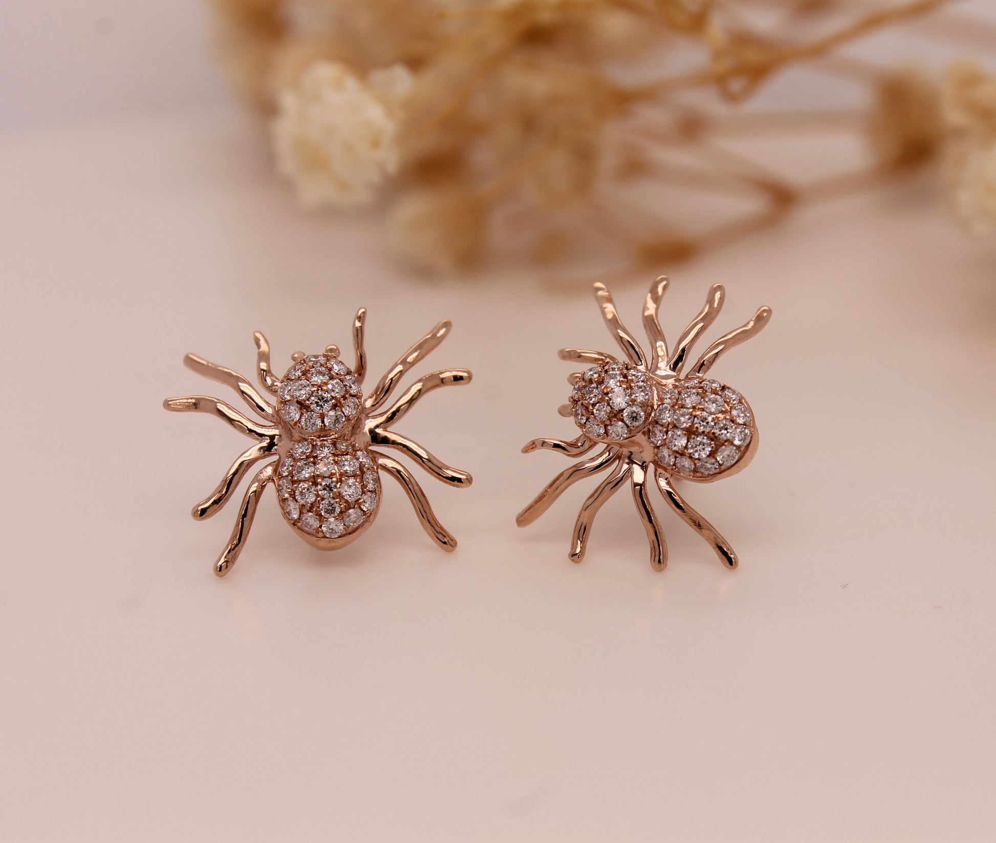 Diamond Spider Earring 0.07 ct