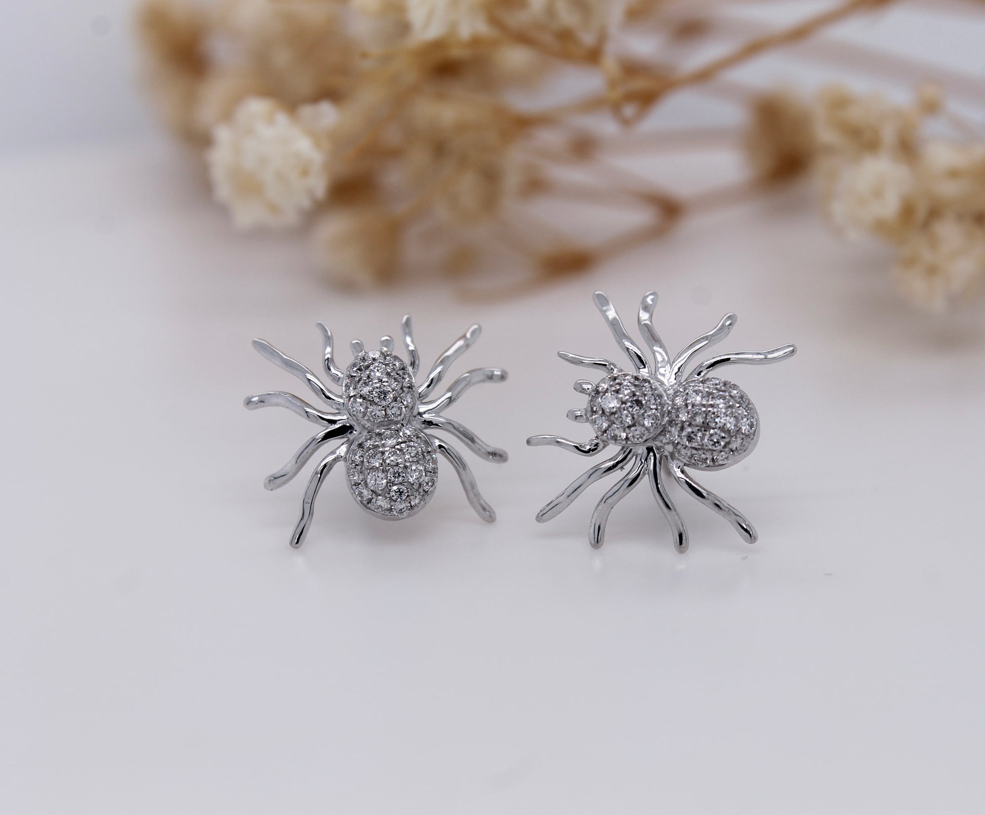 Diamond Spider Earring 0.07 ct