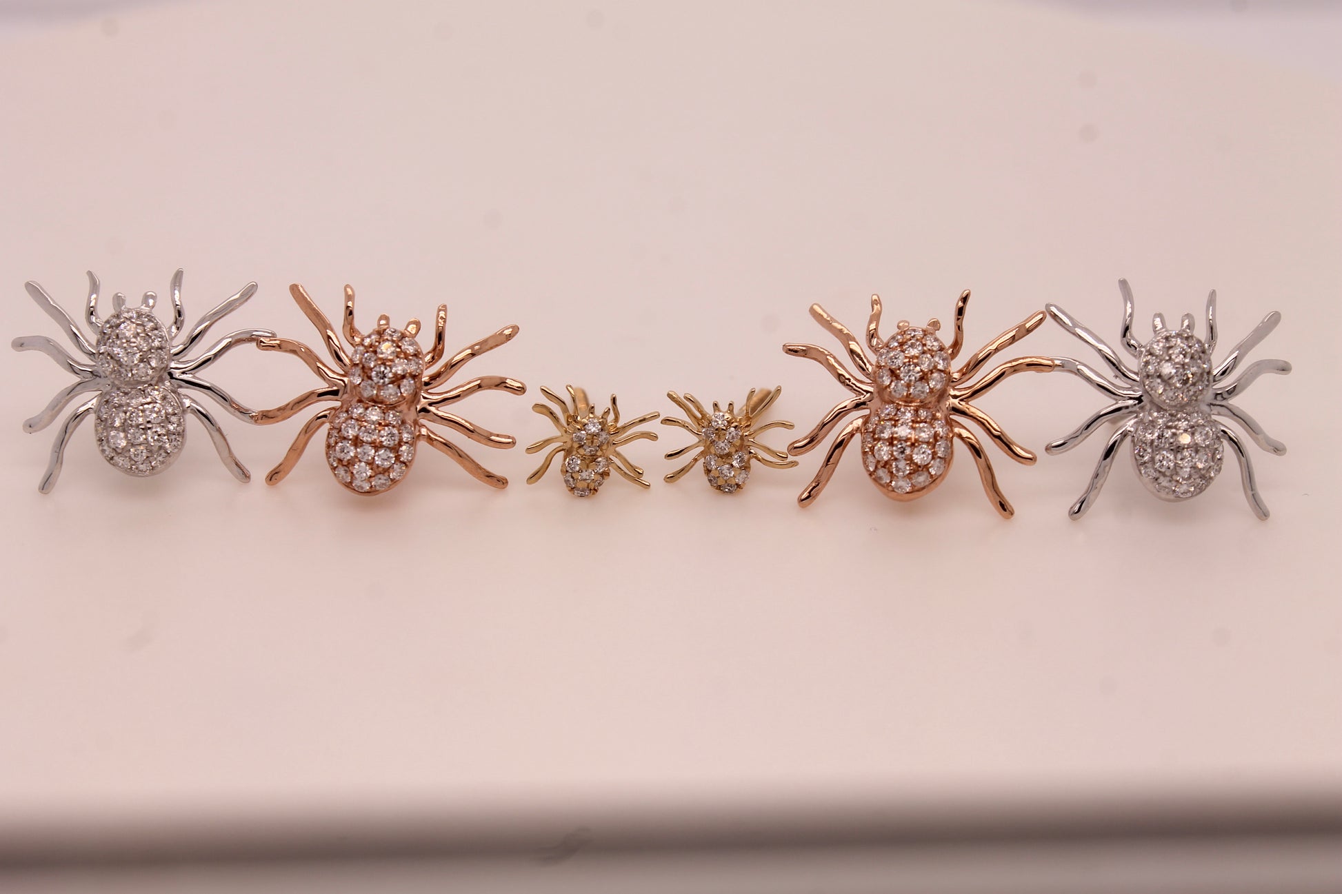 Diamond Spider Earring 0.07 ct