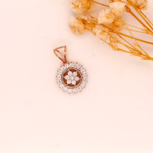 Diamond Sun Pendant 0.39 ct