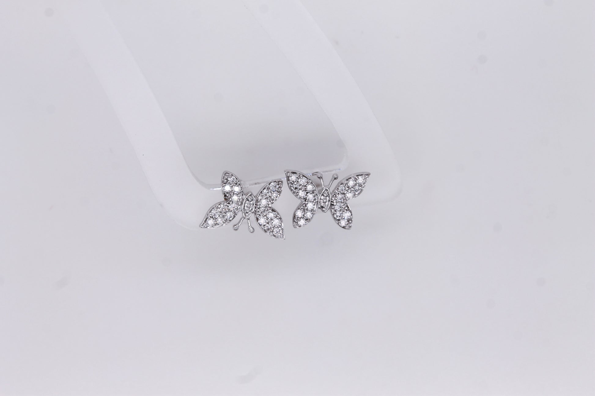 Diamond Butterfly Stud Earring 0.24 ct