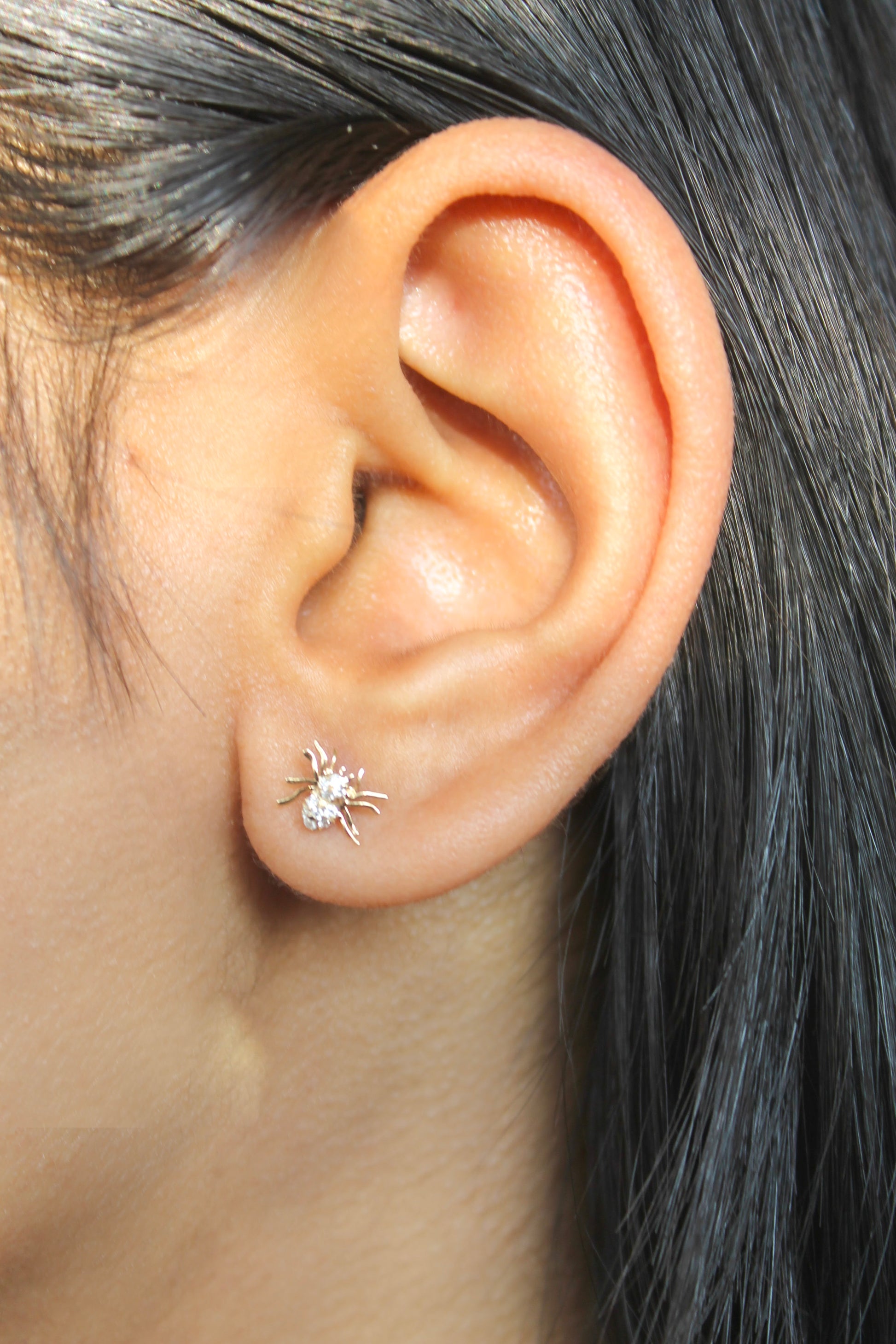 Diamond Spider Earring 0.07 ct