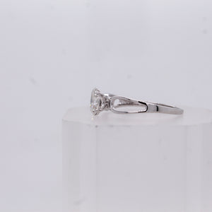 Oval-Cut Diamond Solitaire Ring – 0.47ct