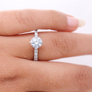 Diamond Solitair Engagement Ring – 0.93ct