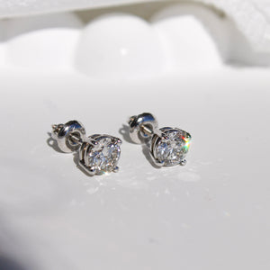 Lab-Grown Diamond Stud Earrings