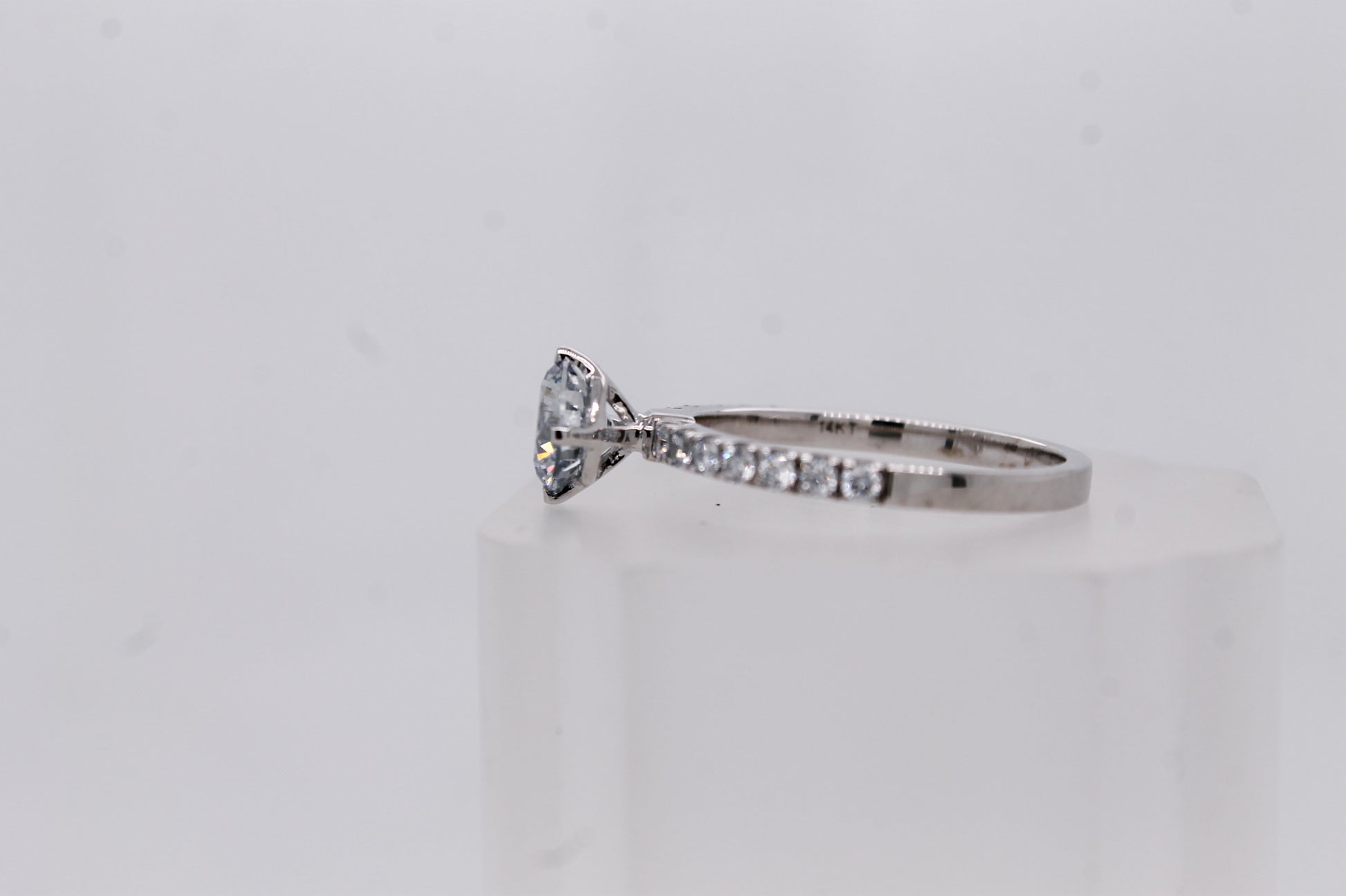 Diamond Solitair Engagement Ring – 0.93ct