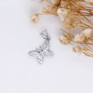 Diamond Butterfly Pendant 0.25 ct