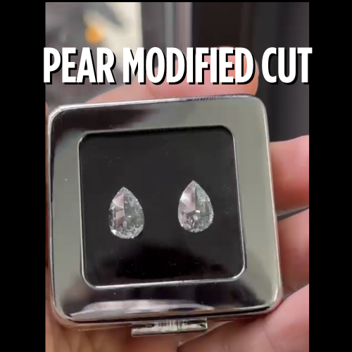 Pear Modified Cut Diamond