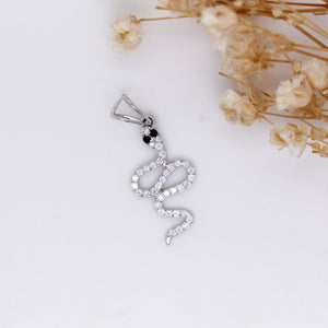 Diamond Snake Pendant 0.25 ct