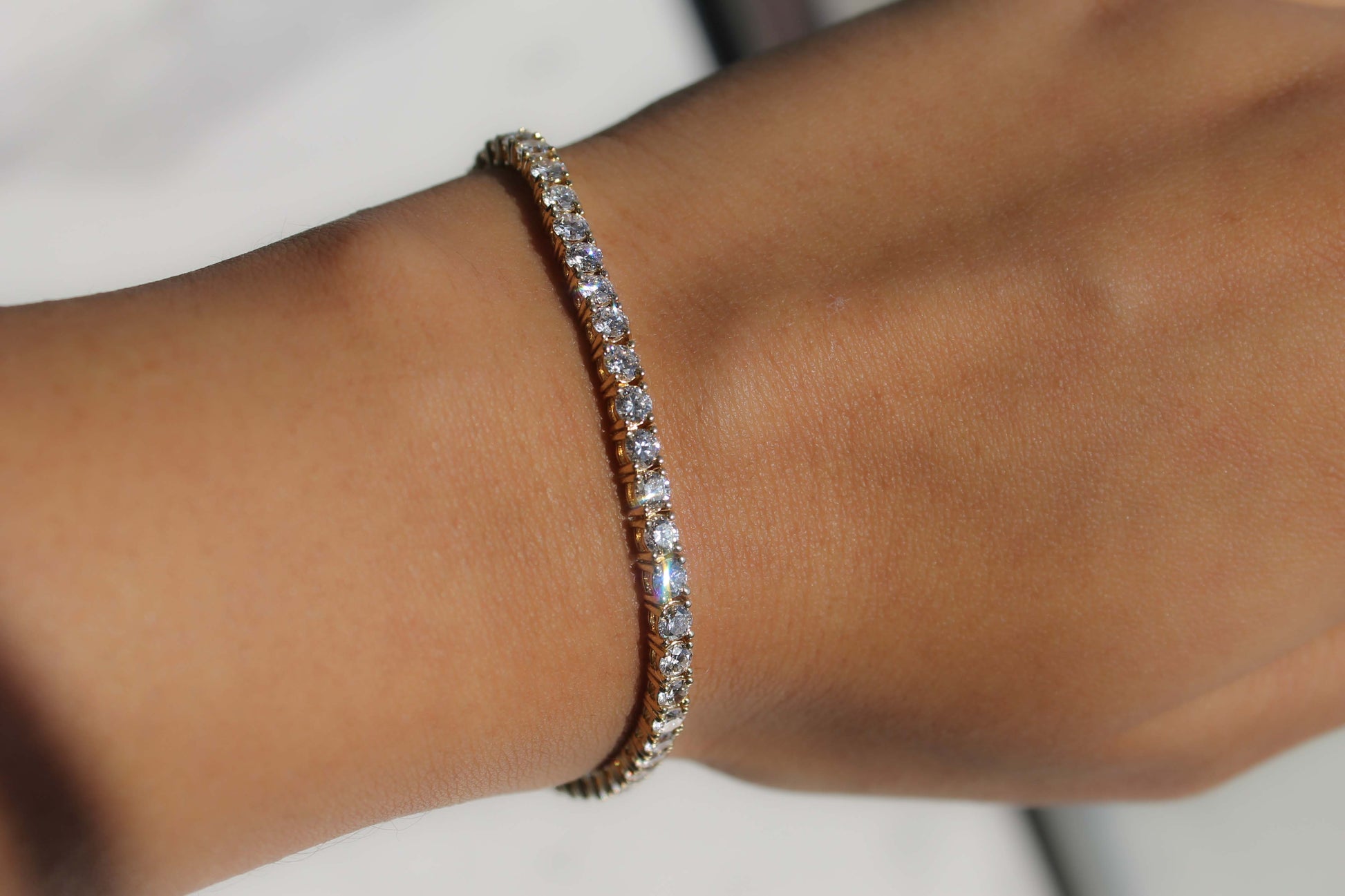 Classic Diamond Tennis Bracelet (6 TCW - 10 TCW)