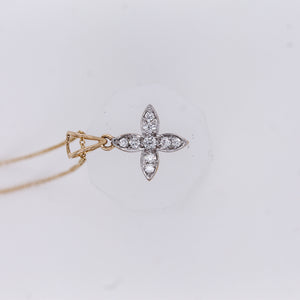 Floral Diamond Pendant