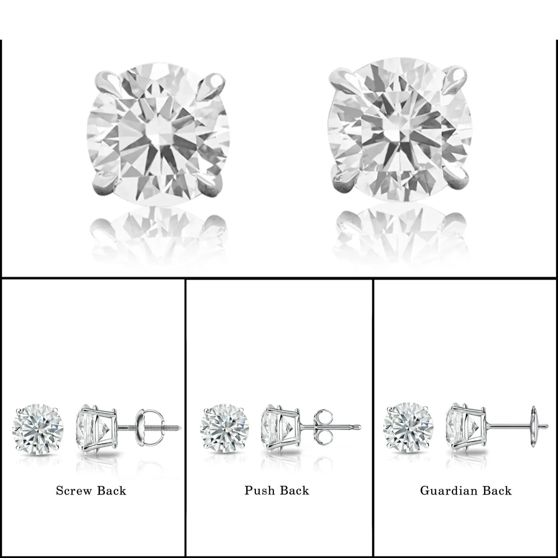 Lab-Grown Diamond Stud Earrings