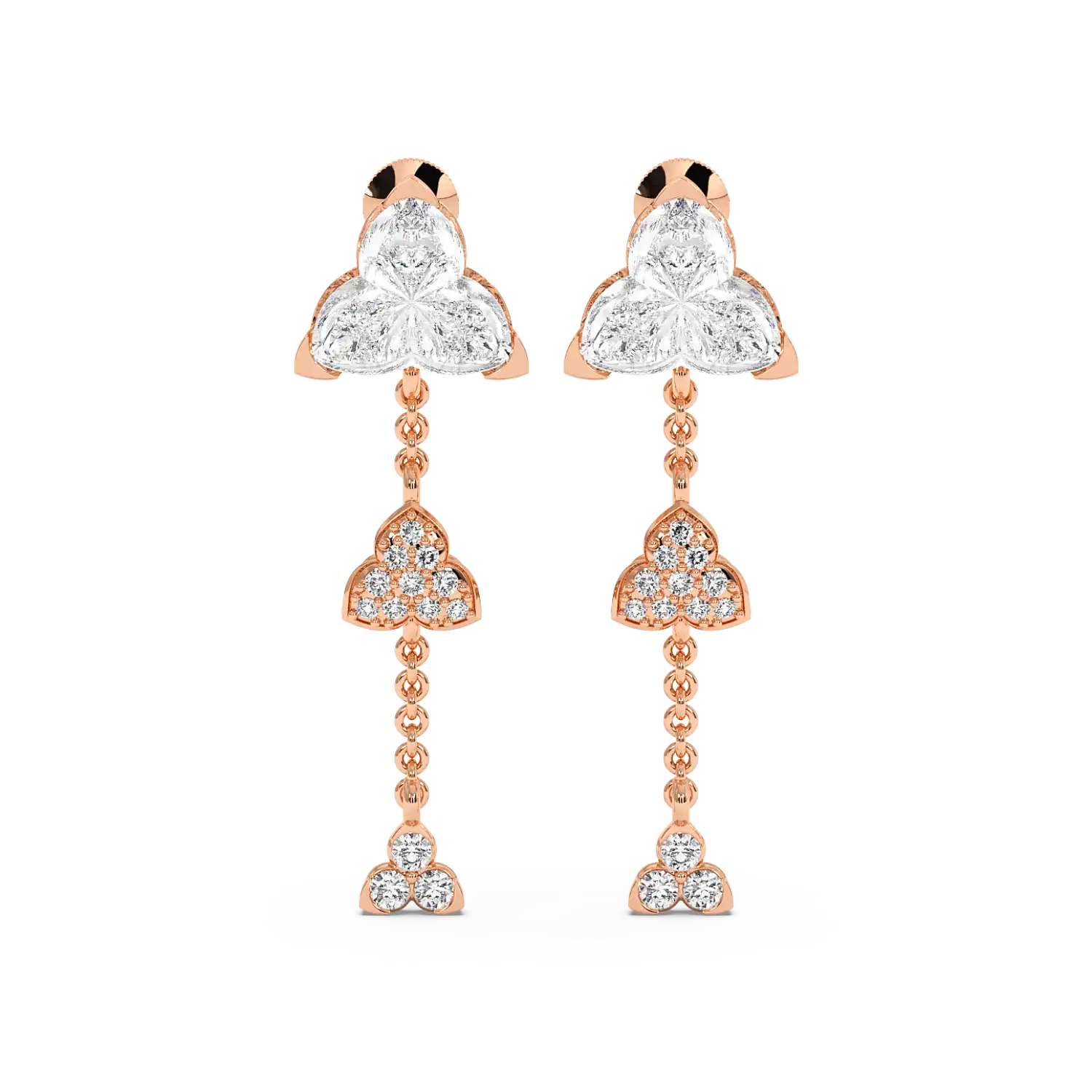 Petal Cascade Earrings