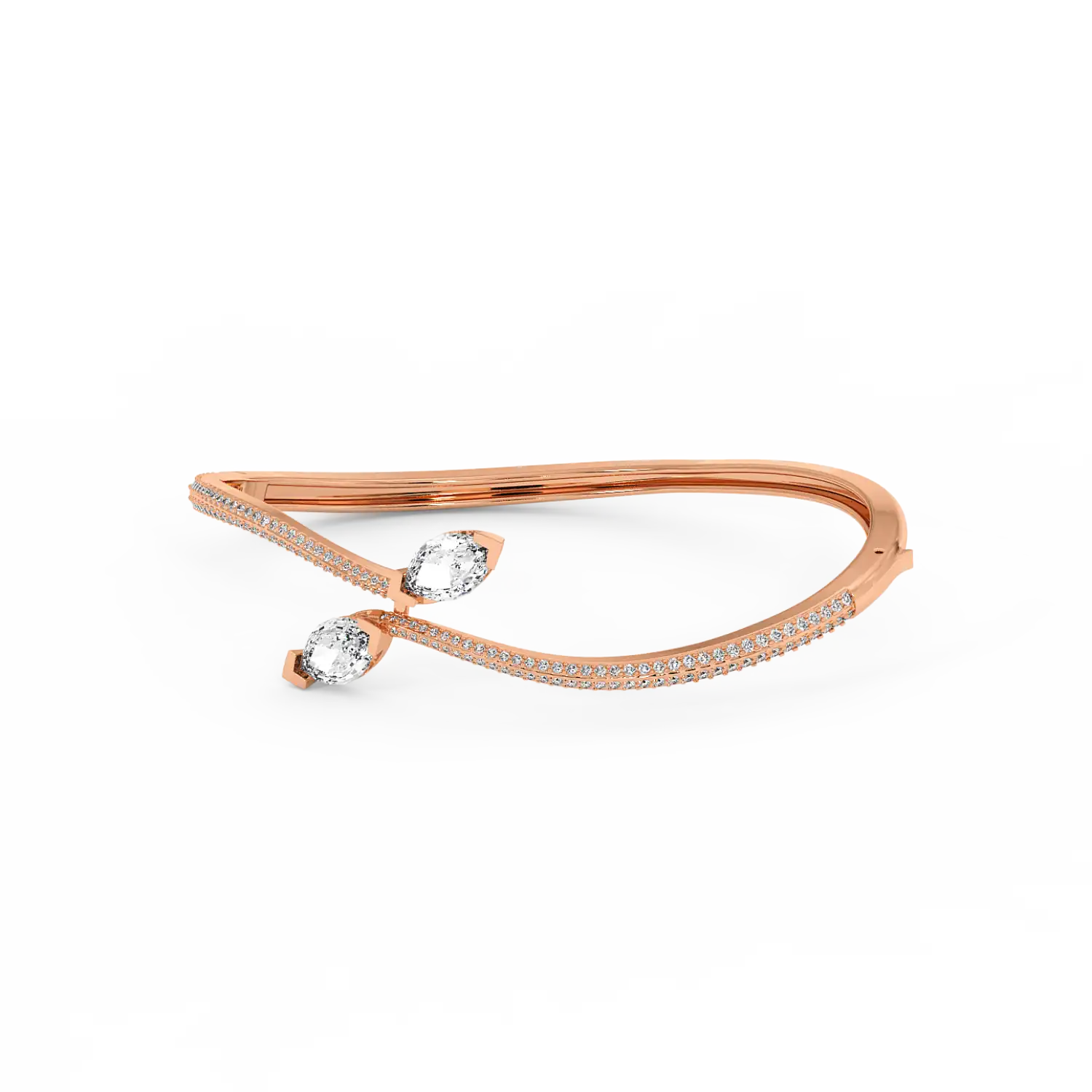 Lucent Marquise Bangle