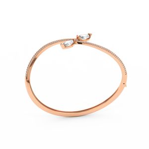 Lucent Marquise Bangle