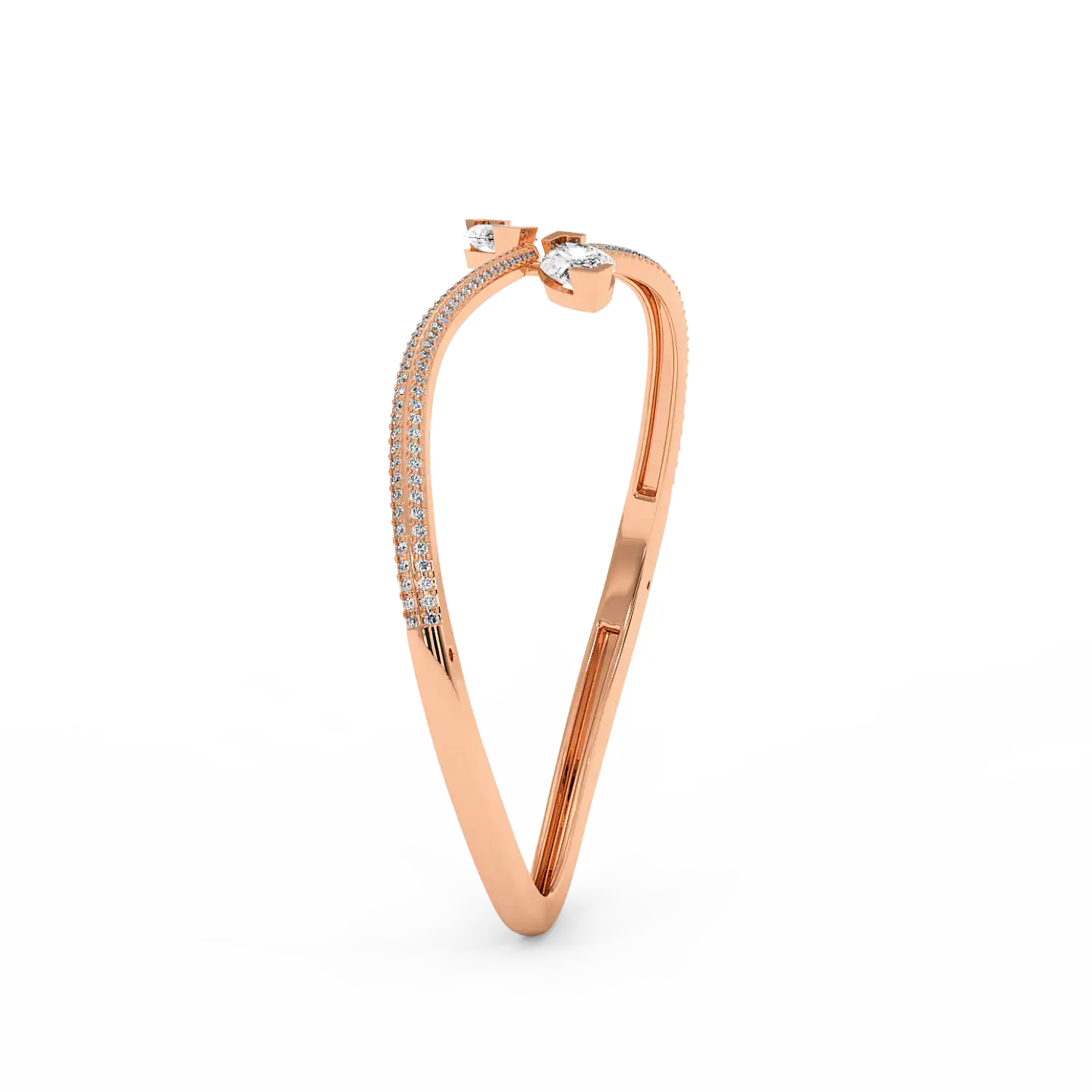Lucent Marquise Bangle