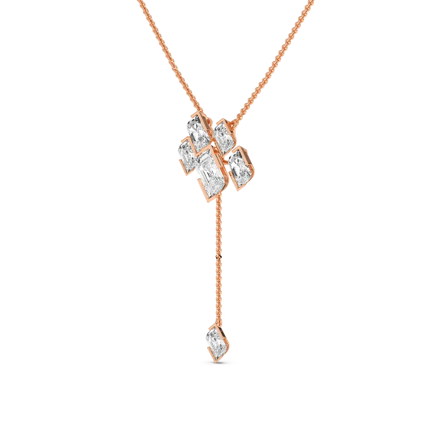 Cascade Lariat Necklace