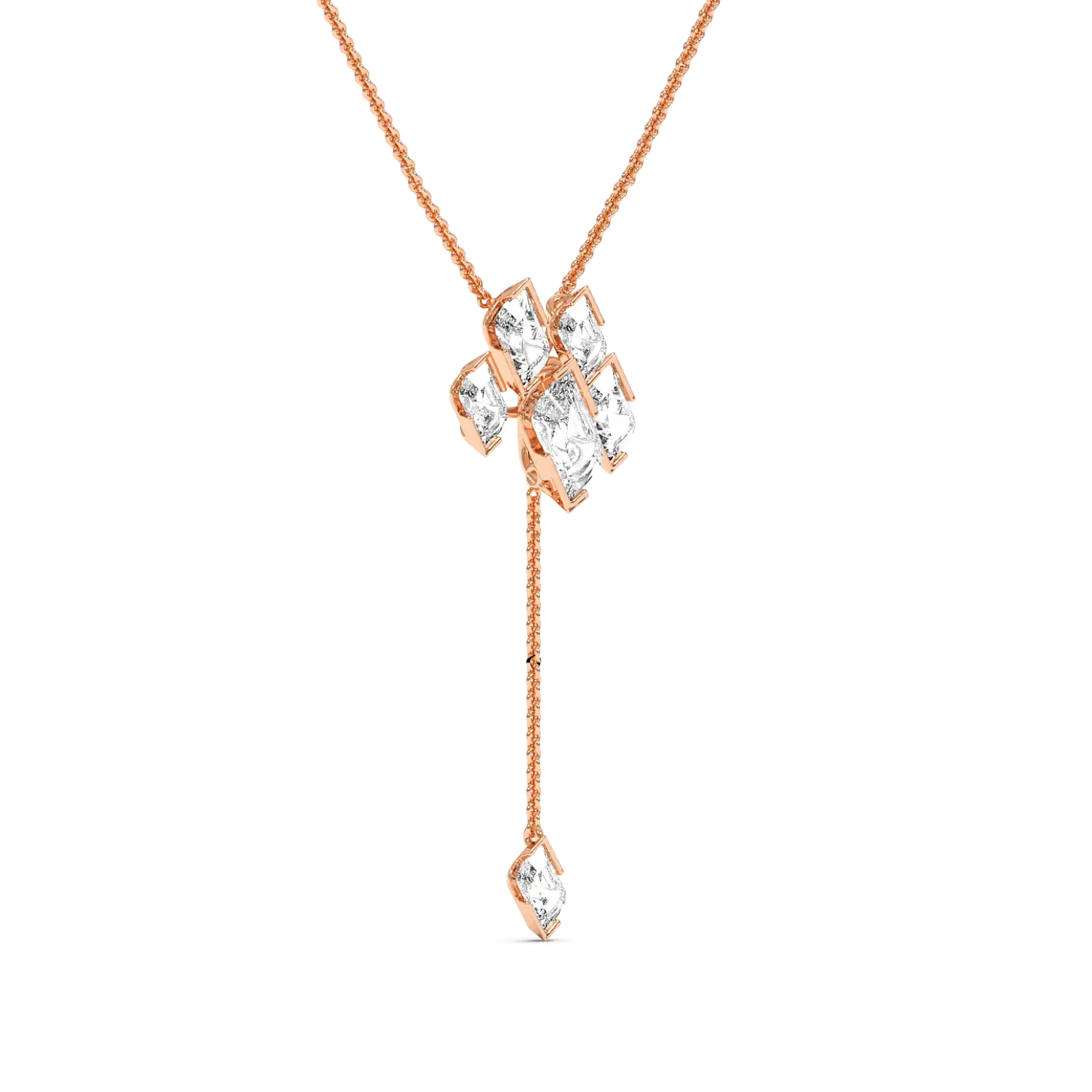 Cascade Lariat Necklace