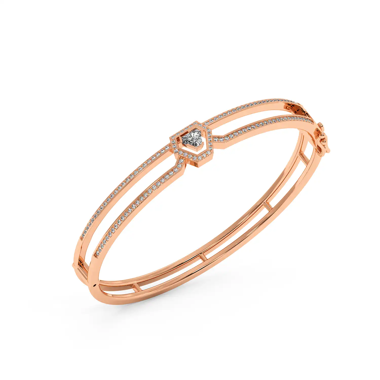 Trillion Apex Bangle