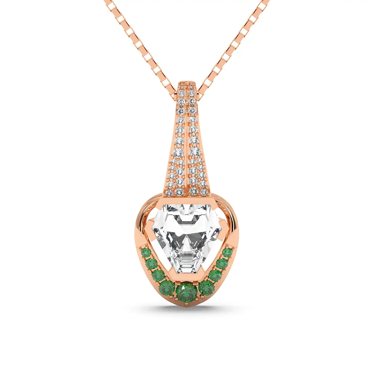 Calfstone Drop Necklace