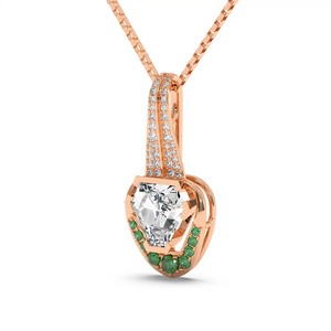 Calfstone Drop Necklace