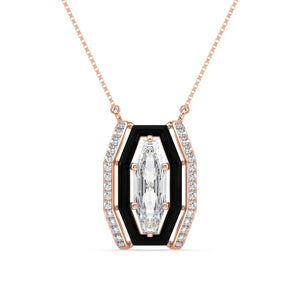 Geo Octagon Necklace