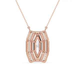 Geo Octagon Necklace