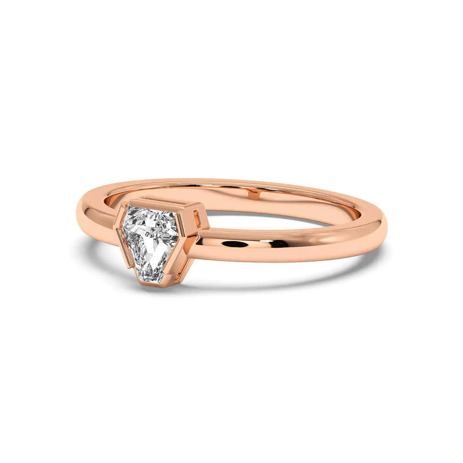 Solitaire Ring - Coffin