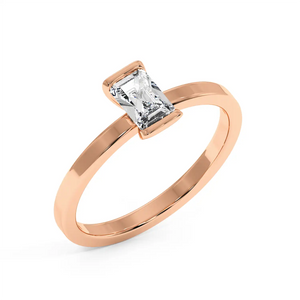 Solitaire Ring - Radiant