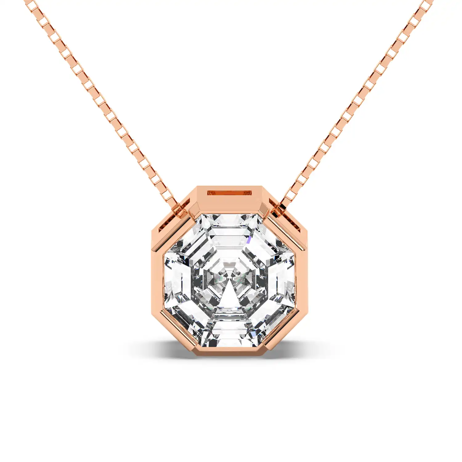 Solitaire Pendant - Octagon