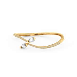 Lucent Marquise Bangle
