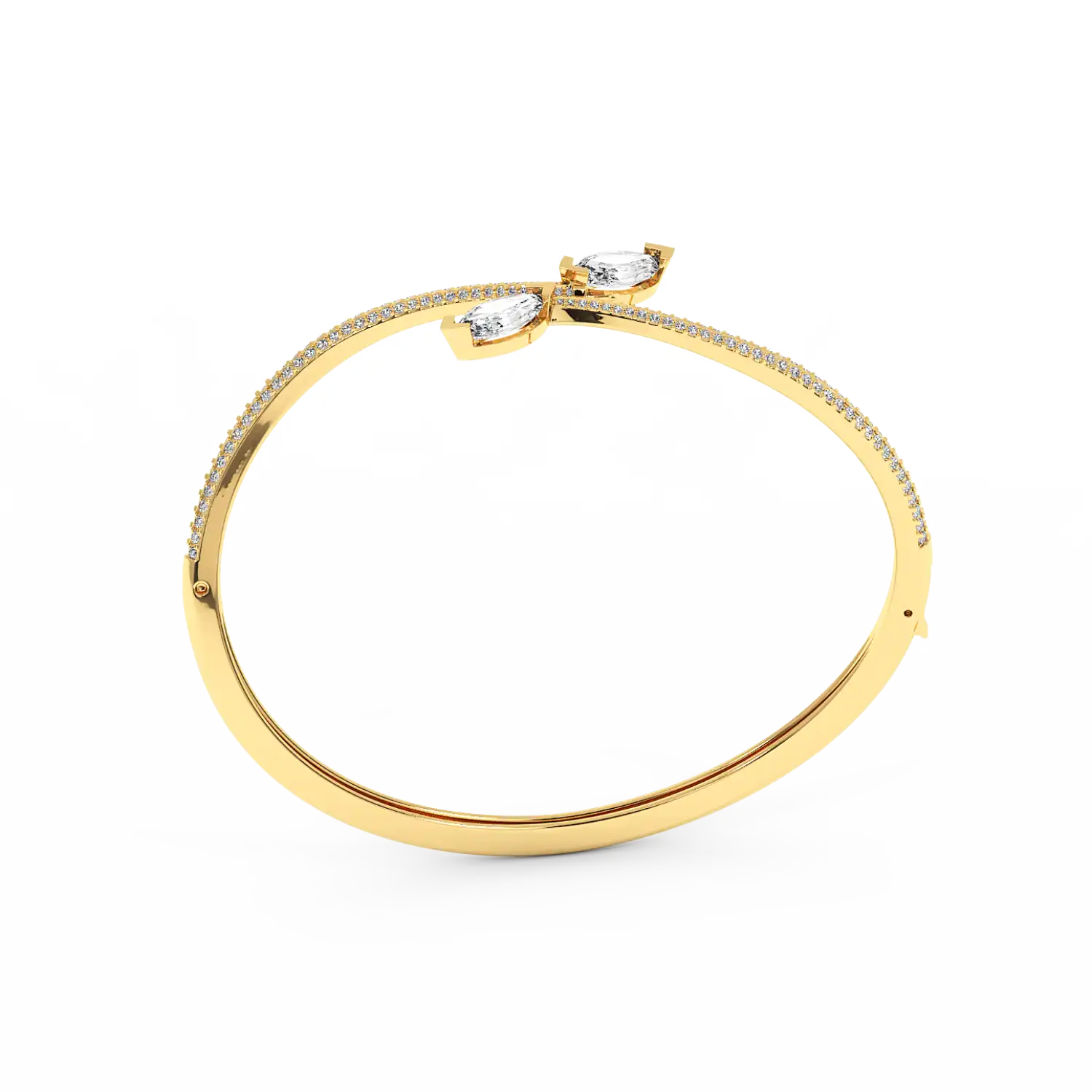 Lucent Marquise Bangle