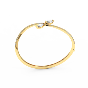 Lucent Marquise Bangle
