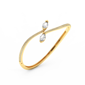 Lucent Marquise Bangle