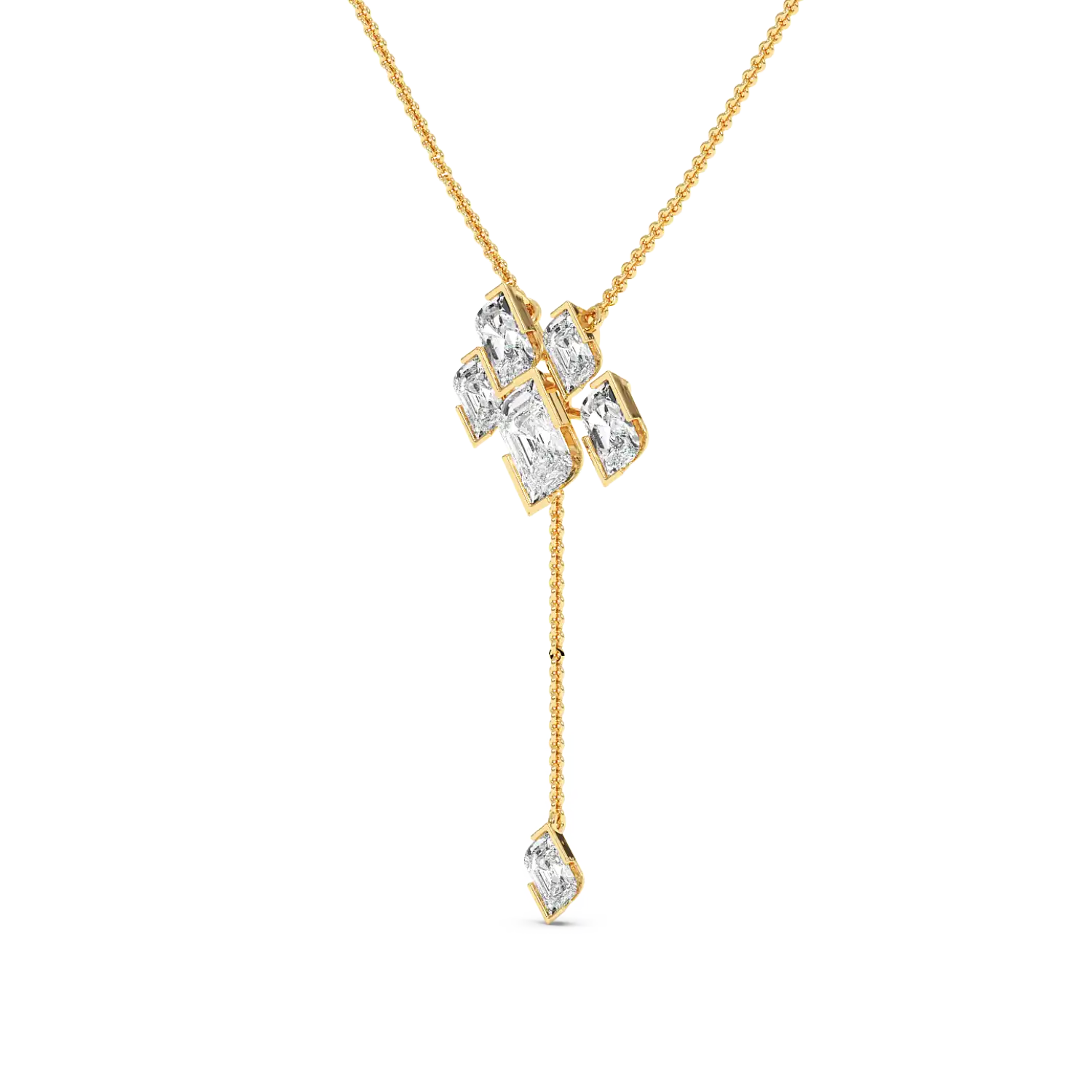 Cascade Lariat Necklace