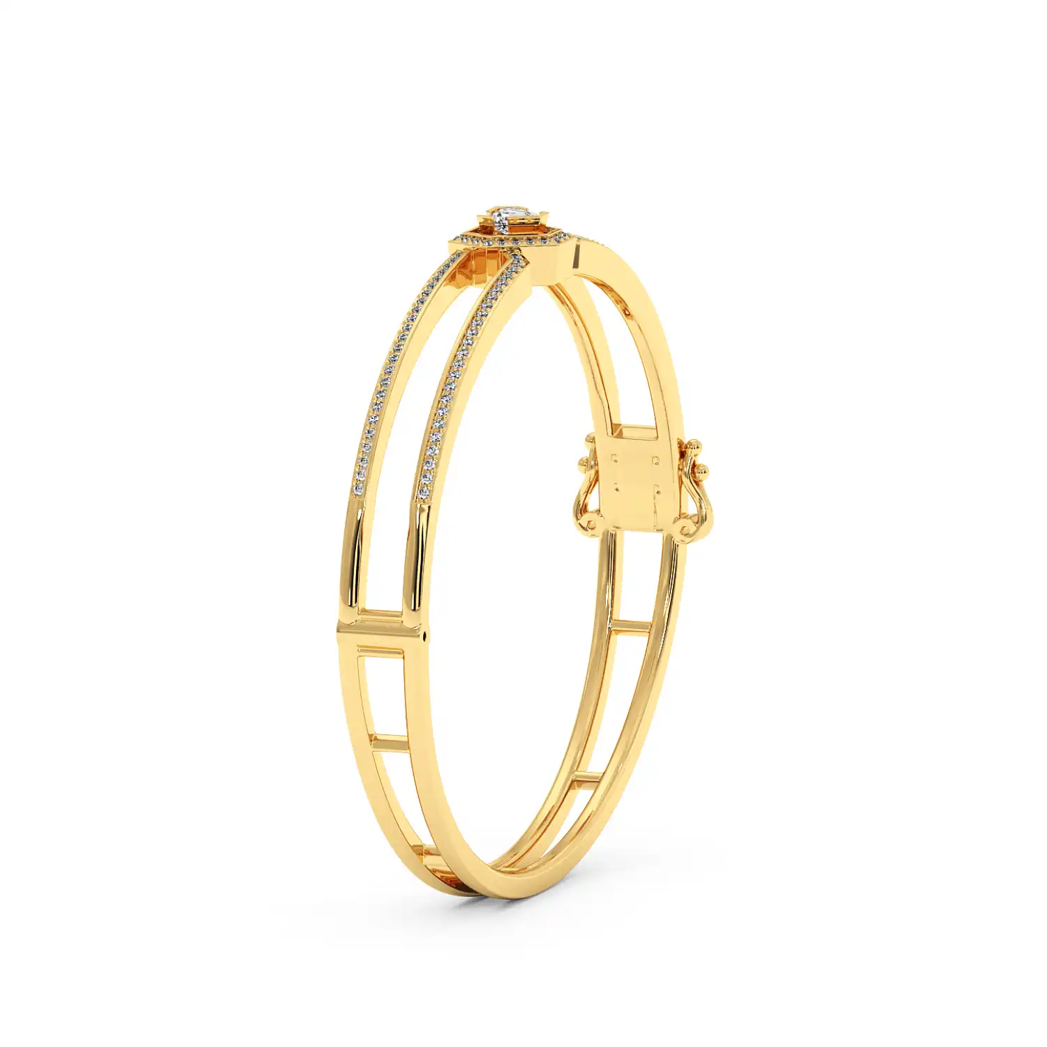 Trillion Apex Bangle