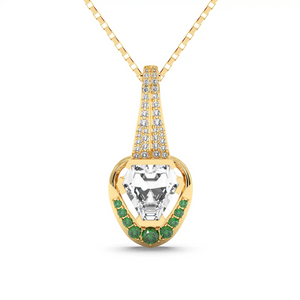 Calfstone Drop Necklace