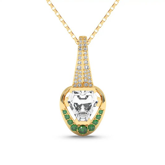 Calfstone Drop Necklace